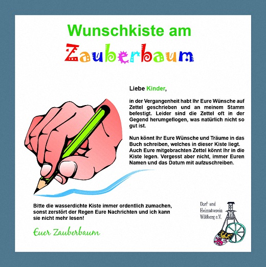 Wunschkiste am Zauberbaum Wunschkiste am Zauberbaum
