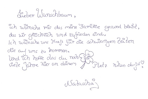 Wunschzettel Wunschzettel